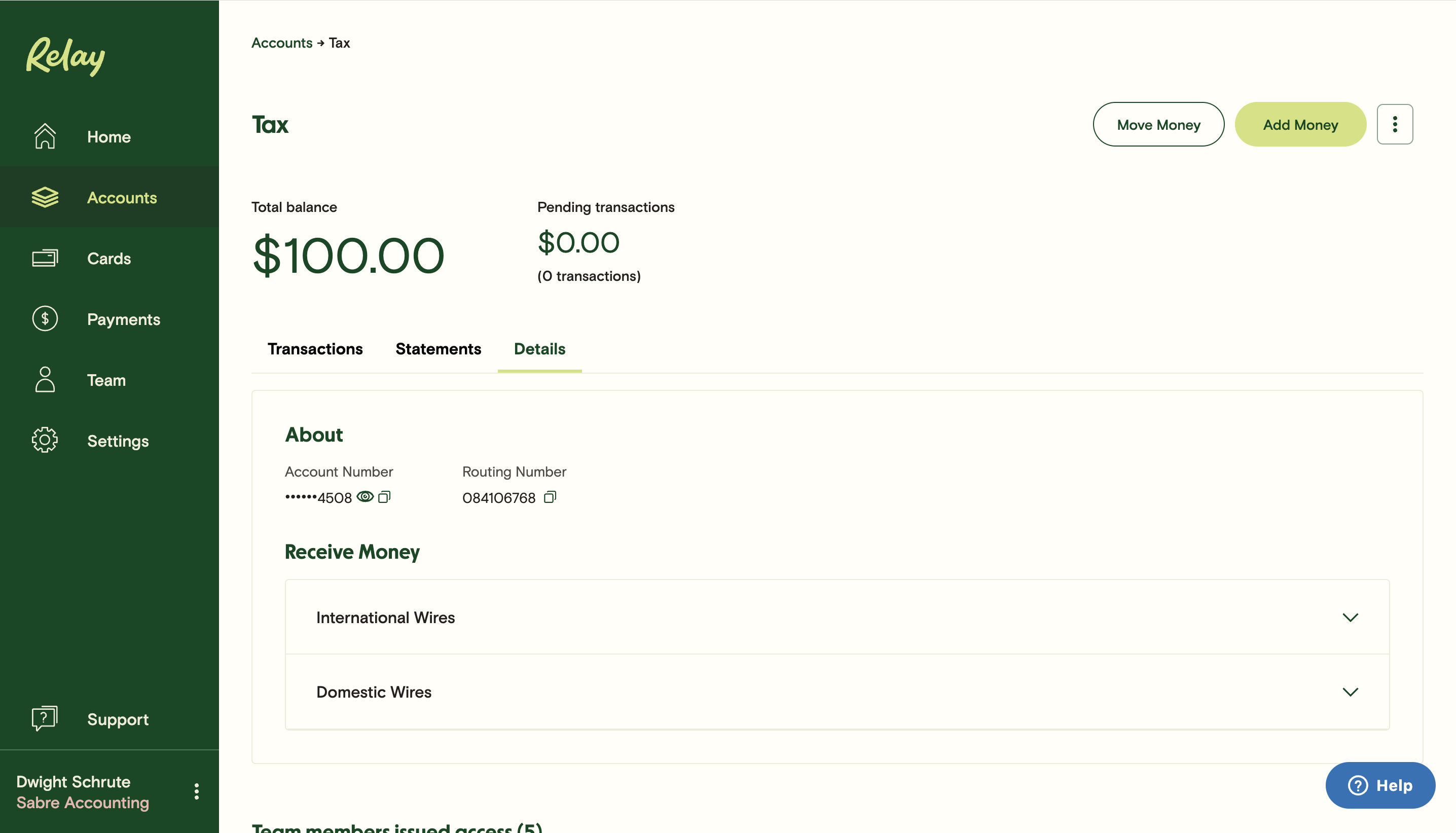 Sending and Receiving an International Wire Transfer Relay Financial