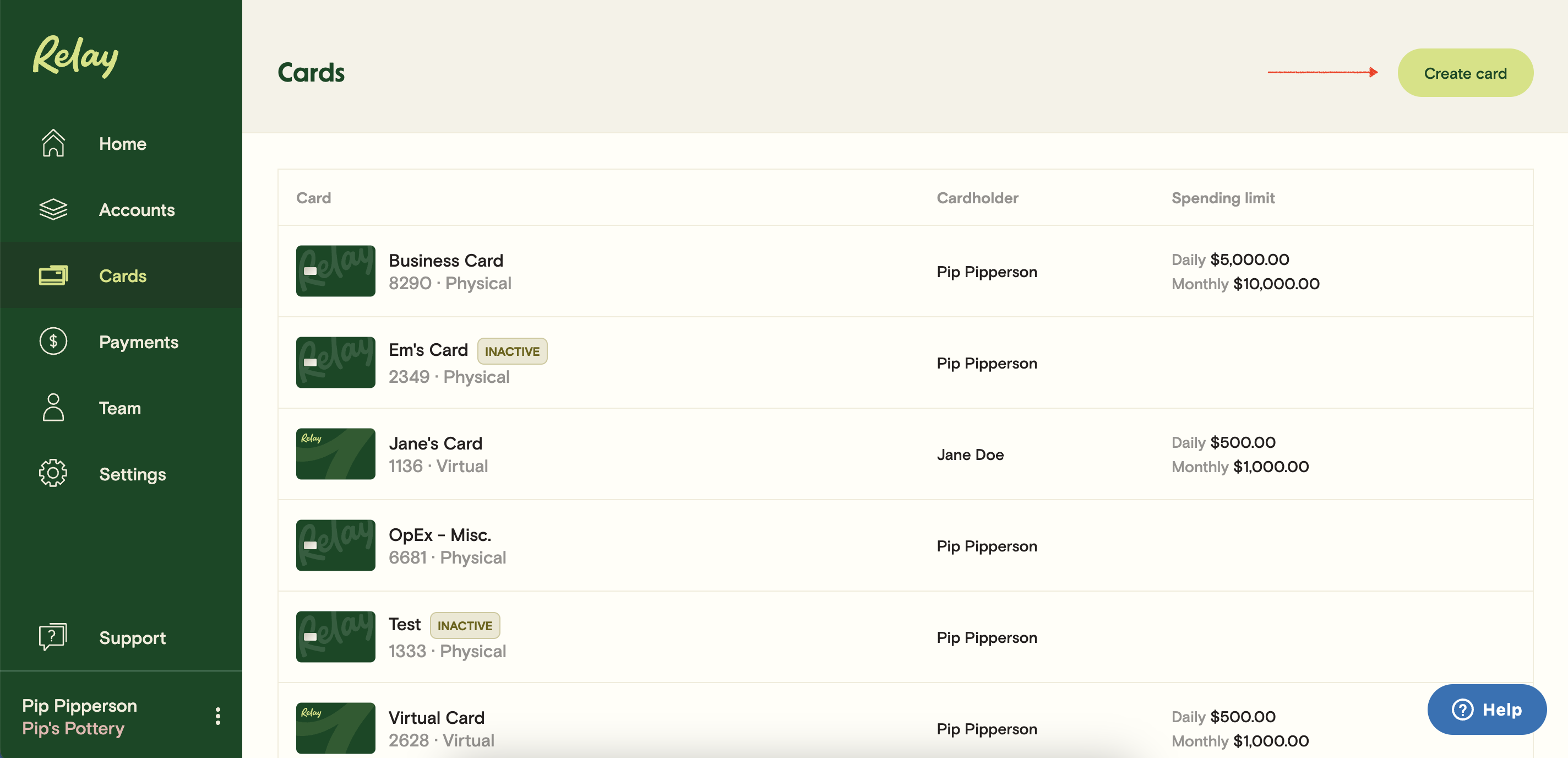 How to Create a Relay Debit Card Relay Financial