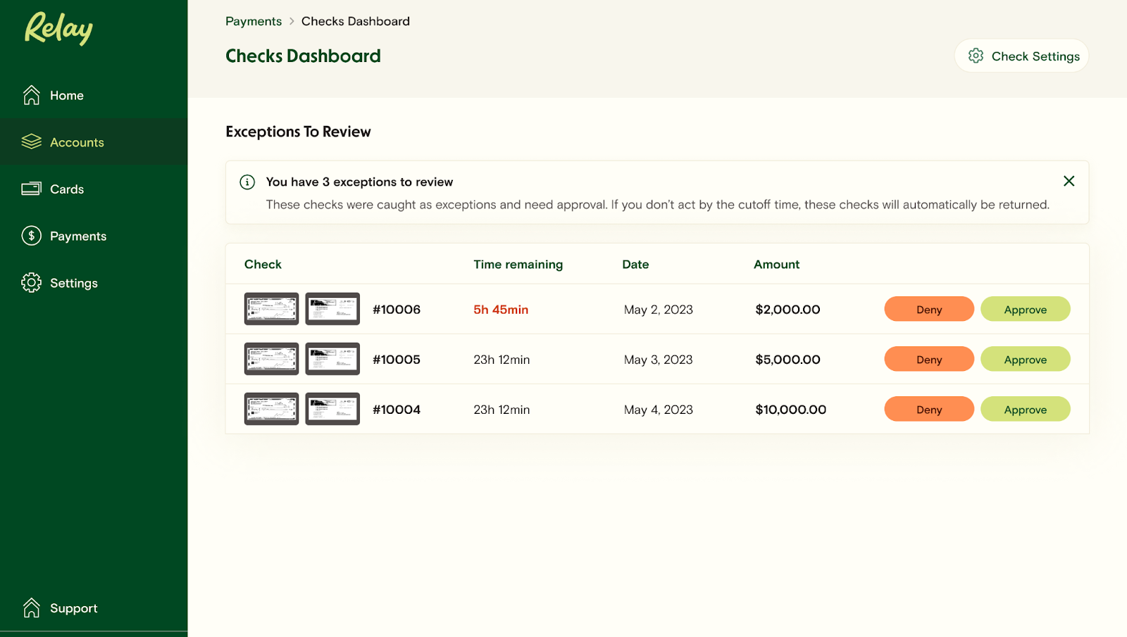 How to use thirdparty checkbooks [BETA] Relay Financial