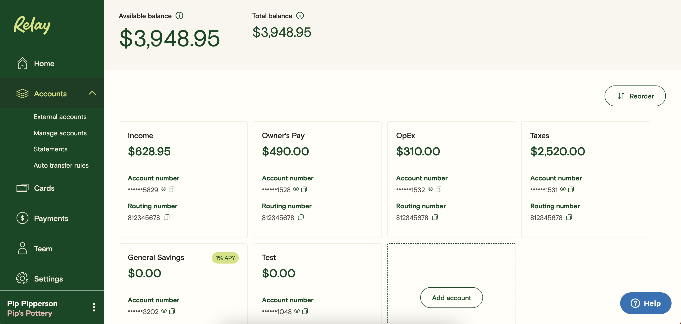 Receiving an international wire Relay Financial