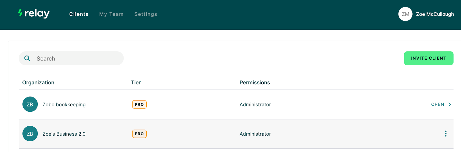 How to Upgrade a Client’s Account to Relay Pro Relay Financial